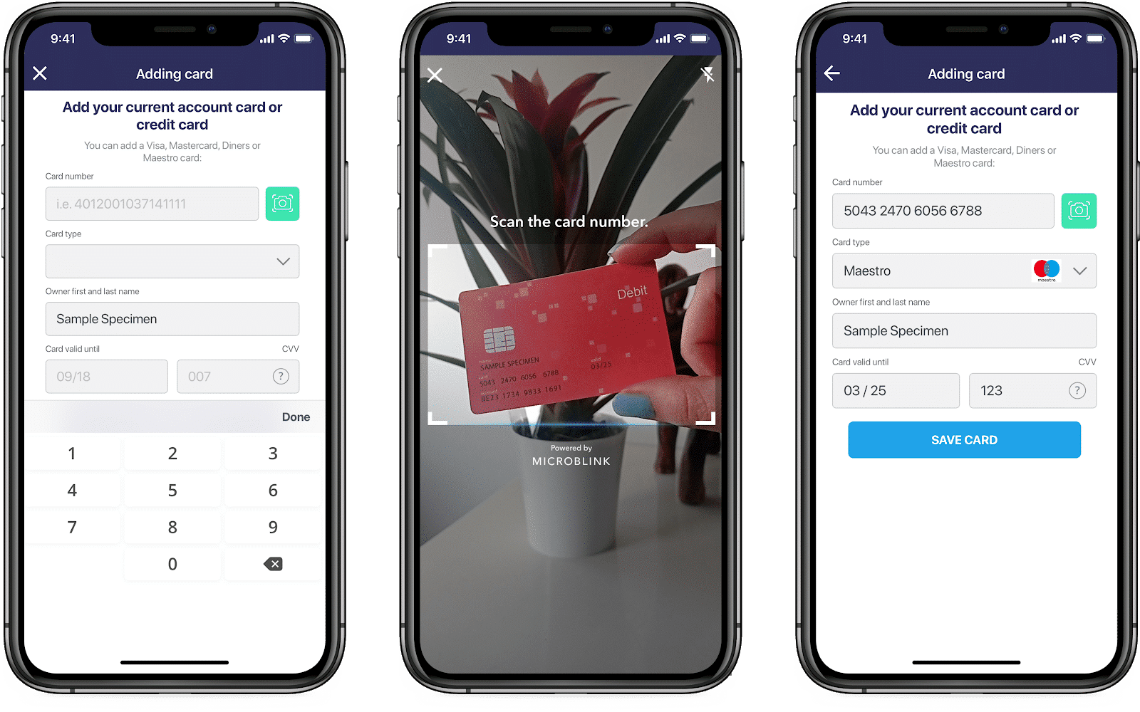 payment forms