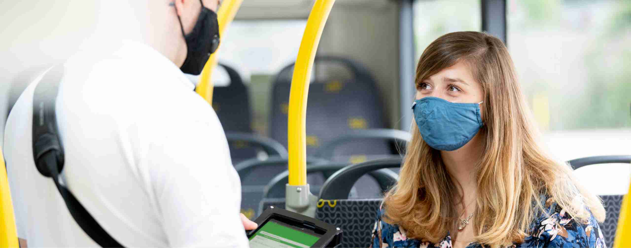 Interaction during a public transit ride