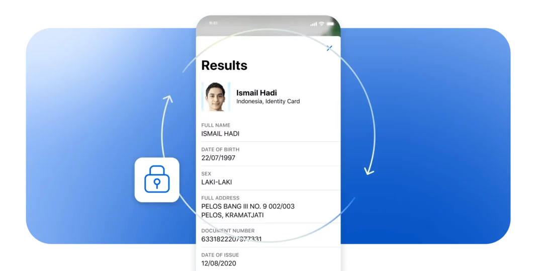 Montre un écran mobile illustrant la livraison sur site et la confidentialité des données.