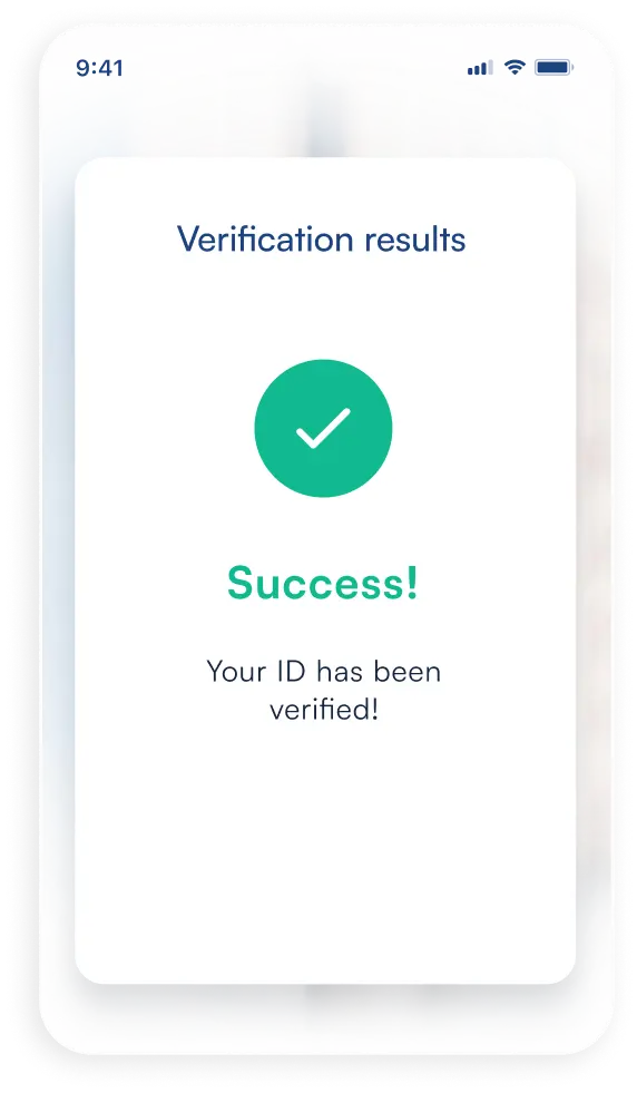 BlinkID Verify use case results