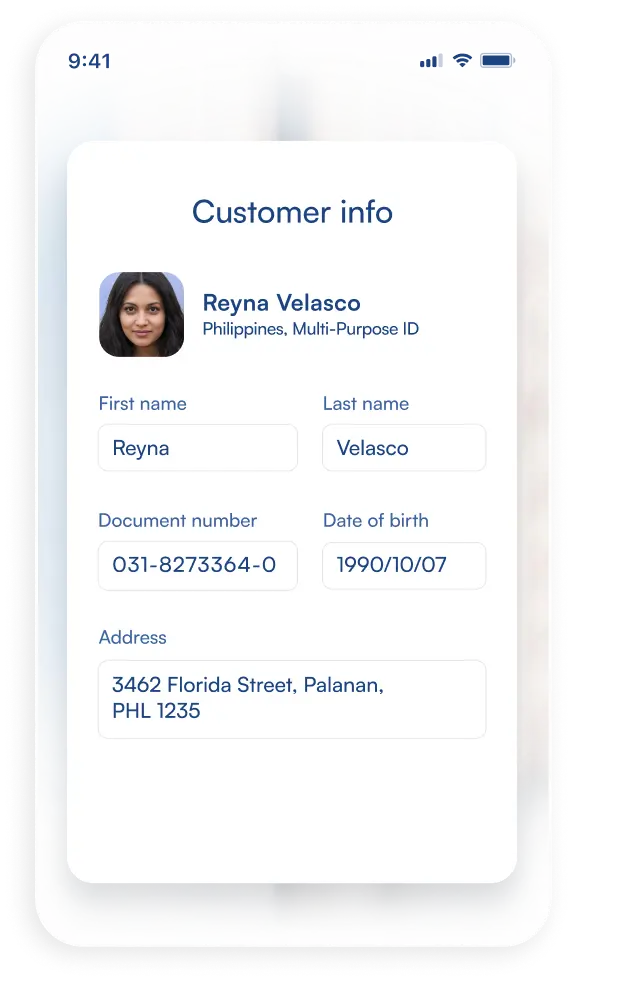 BlinkID use case results